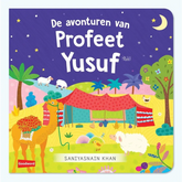 Kinderboek cover van profeet Yusuf -prentenboek, leerzaam verhaal voor kinderen